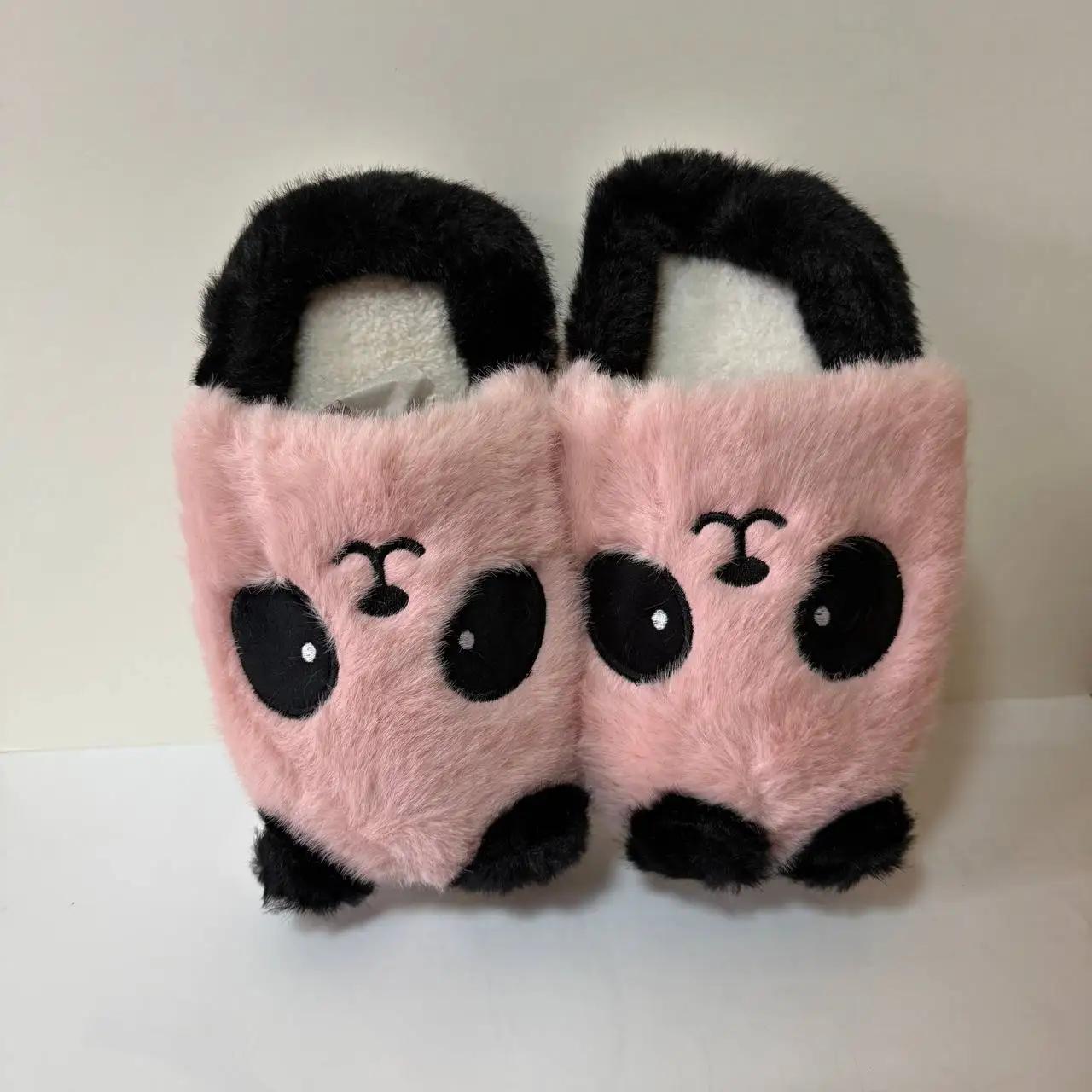 Тапочки детские Panda Mood, размер 30–35, розовые Тапочки детские Panda Mood, размер 30–35, розовые