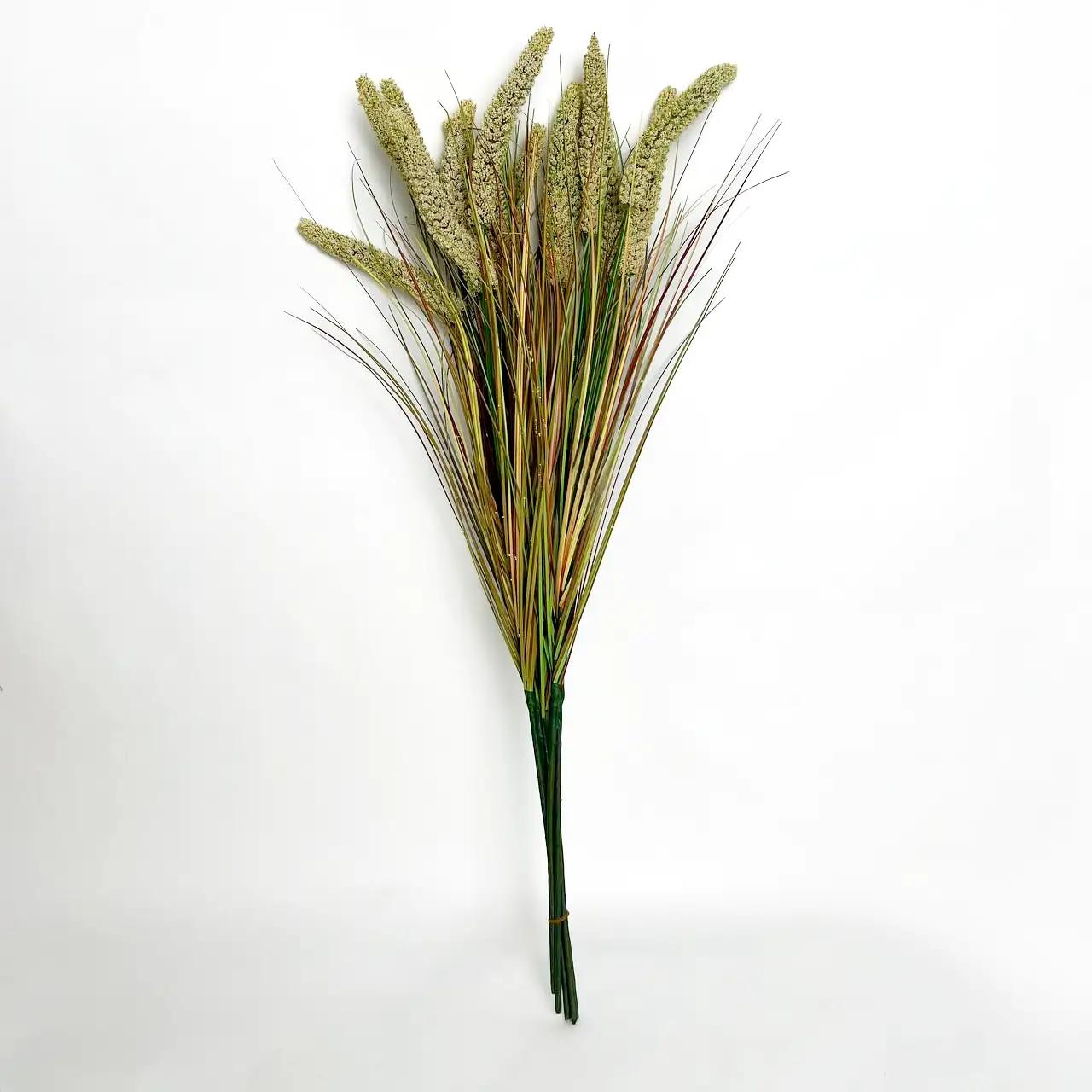 Декоративная ветка «Field Harmony», зелено-белая, 45 см - Фото 2 Декоративная ветка «Field Harmony», зелено-белая, 45 см - Фото 2