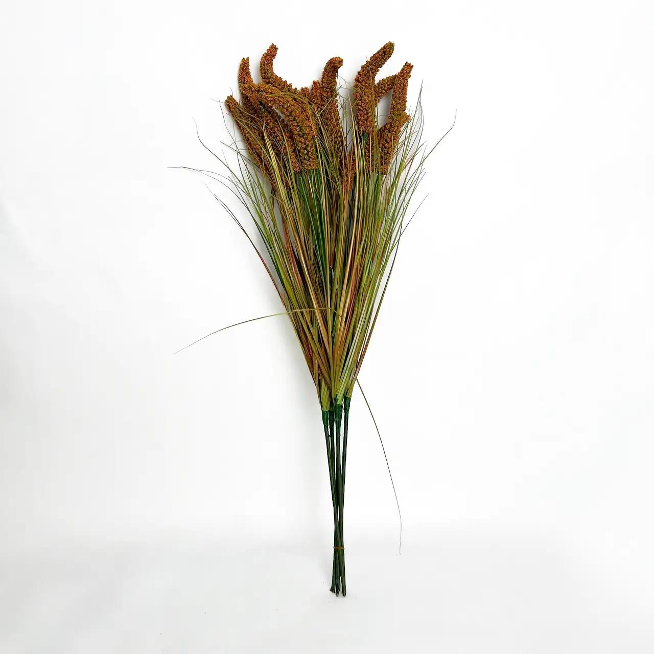 Декоративная ветка «Field Harmony», зелено-оранжевая, 45 см - Фото 2 Декоративная ветка «Field Harmony», зелено-оранжевая, 45 см - Фото 2