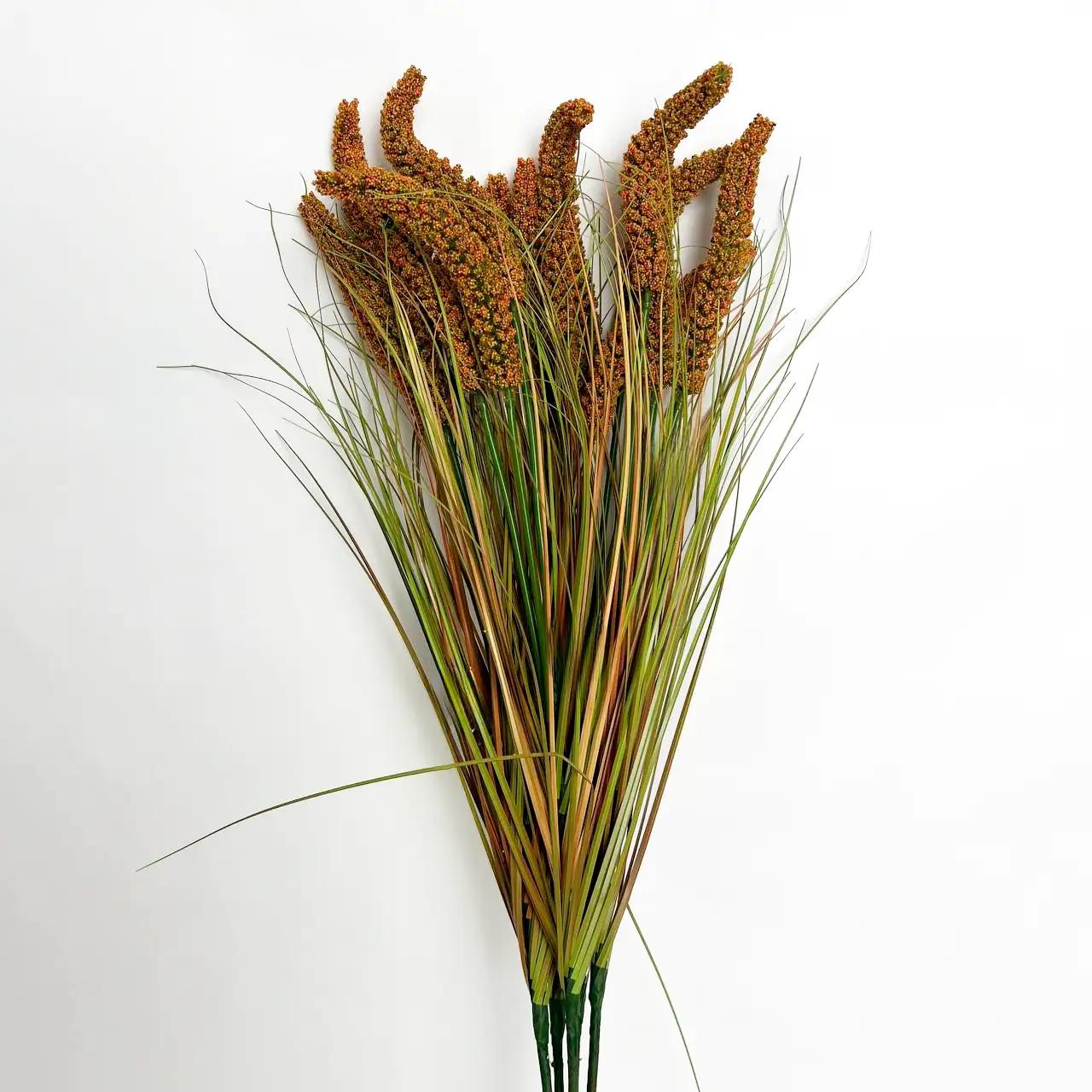 Декоративная ветка «Field Harmony», зелено-оранжевая, 45 см - Фото 3 Декоративная ветка «Field Harmony», зелено-оранжевая, 45 см - Фото 3