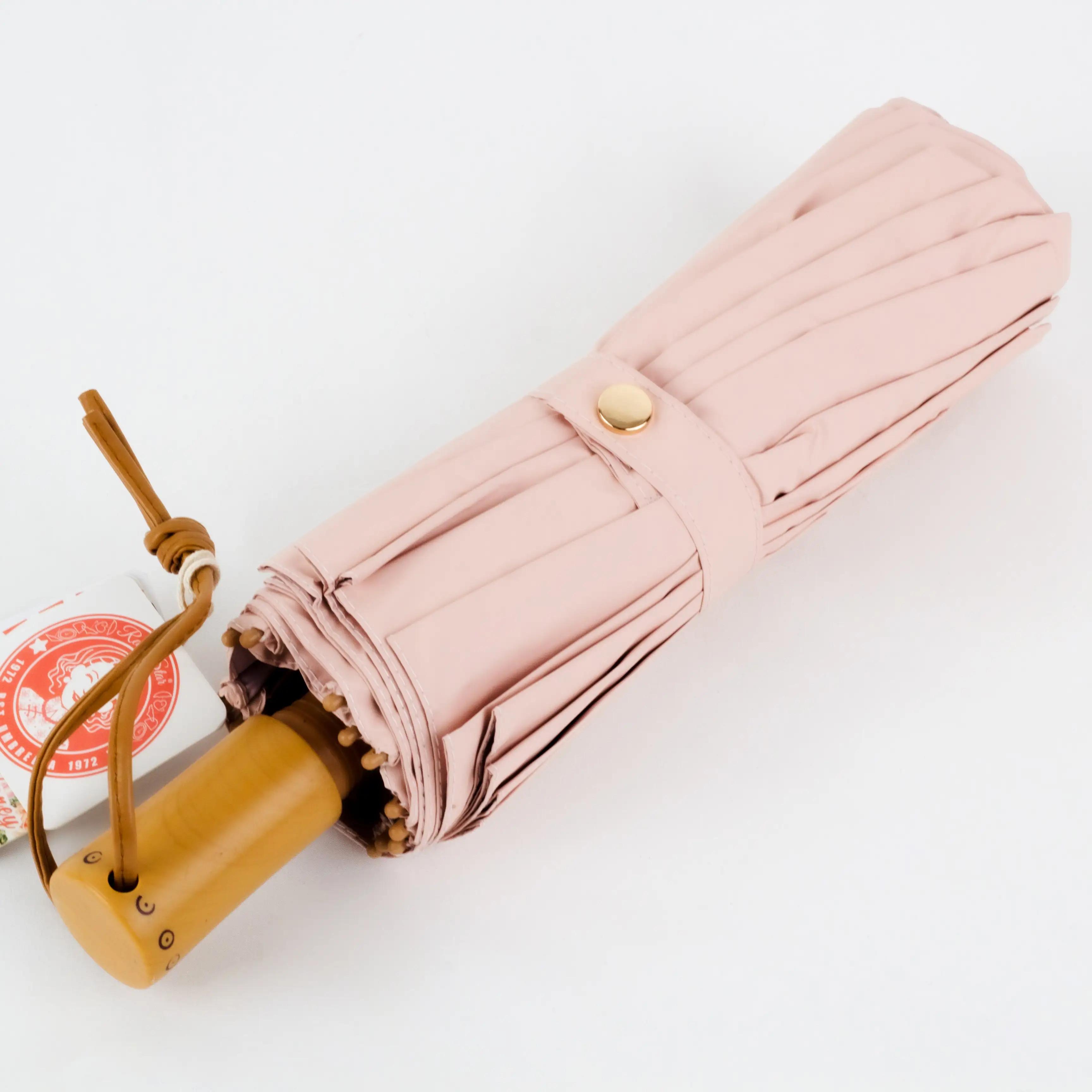 Парасоля механічна складна 99 см — Umbrella Floral Shield Pink - Фото 2 Парасоля механічна складна 99 см — Umbrella Floral Shield Pink - Фото 2