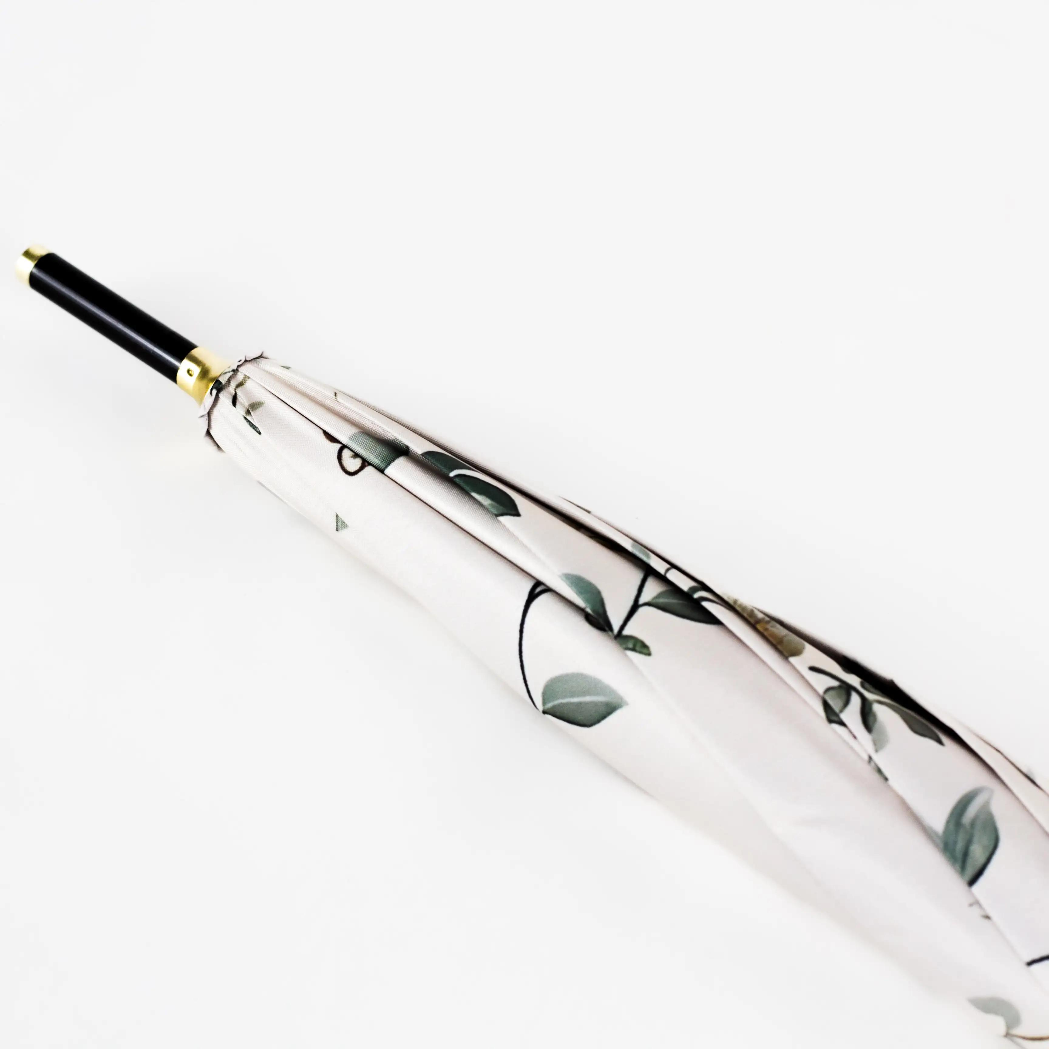 Парасоля-тростина складна напівавтоматична з квітковим принтом — Umbrella FlowerShield Парасоля-тростина складна напівавтоматична з квітковим принтом — Umbrella FlowerShield