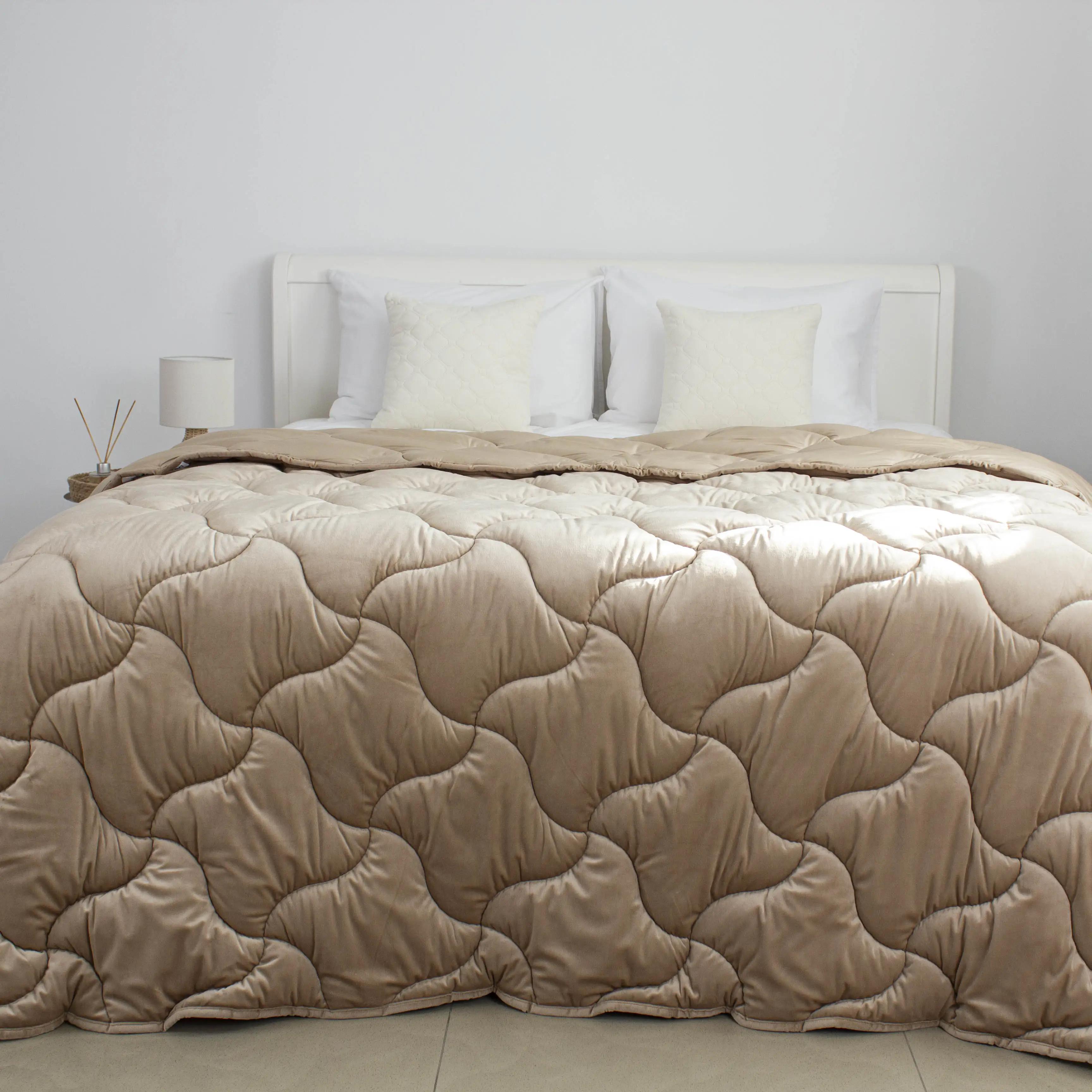 Одеяло ТЕП «VELOUR» Золотой беж, 180x210 Одеяло ТЕП «VELOUR» Золотой беж, 180x210