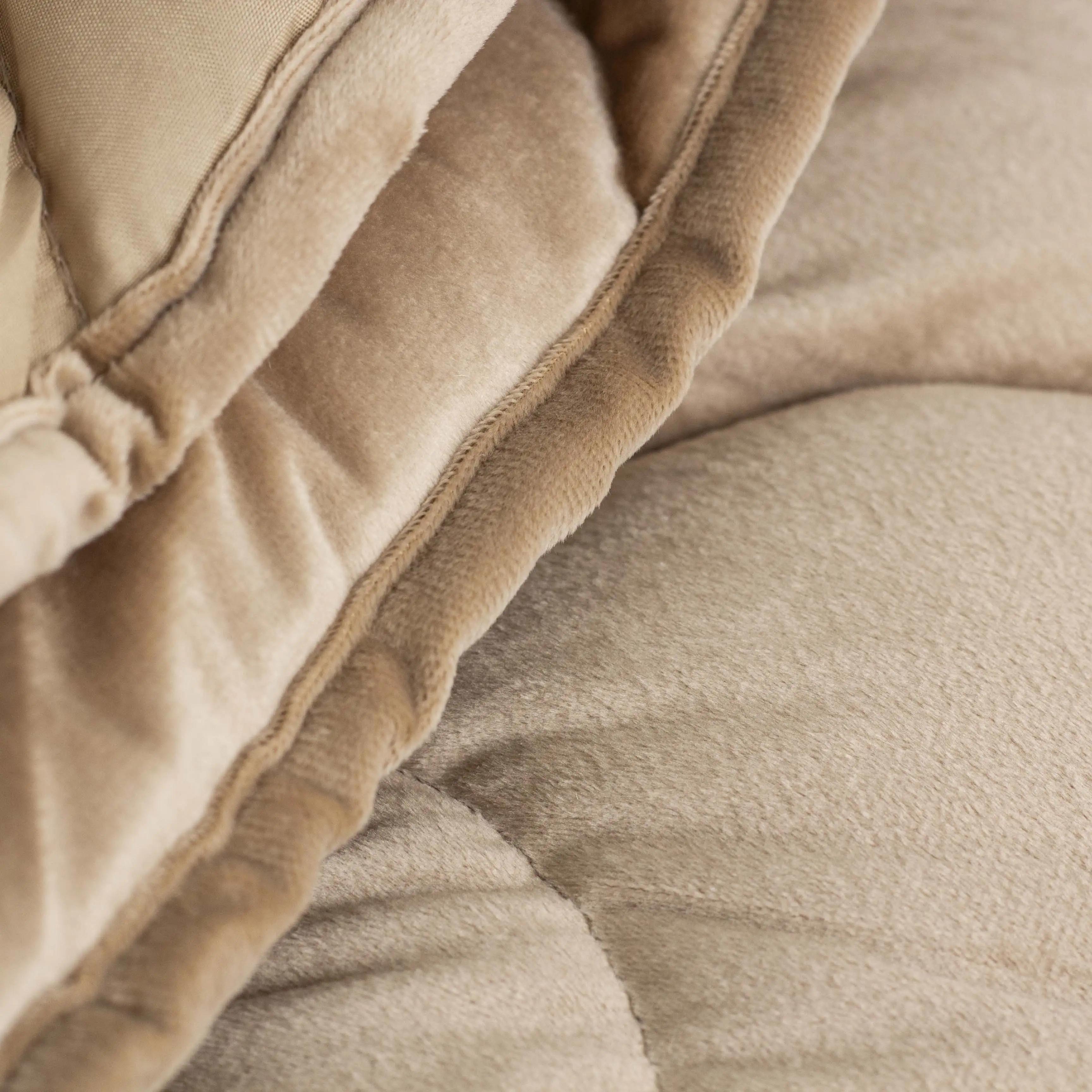 Одеяло ТЕП «VELOUR» Золотой беж, 180x210 - Фото 6 Одеяло ТЕП «VELOUR» Золотой беж, 180x210 - Фото 6