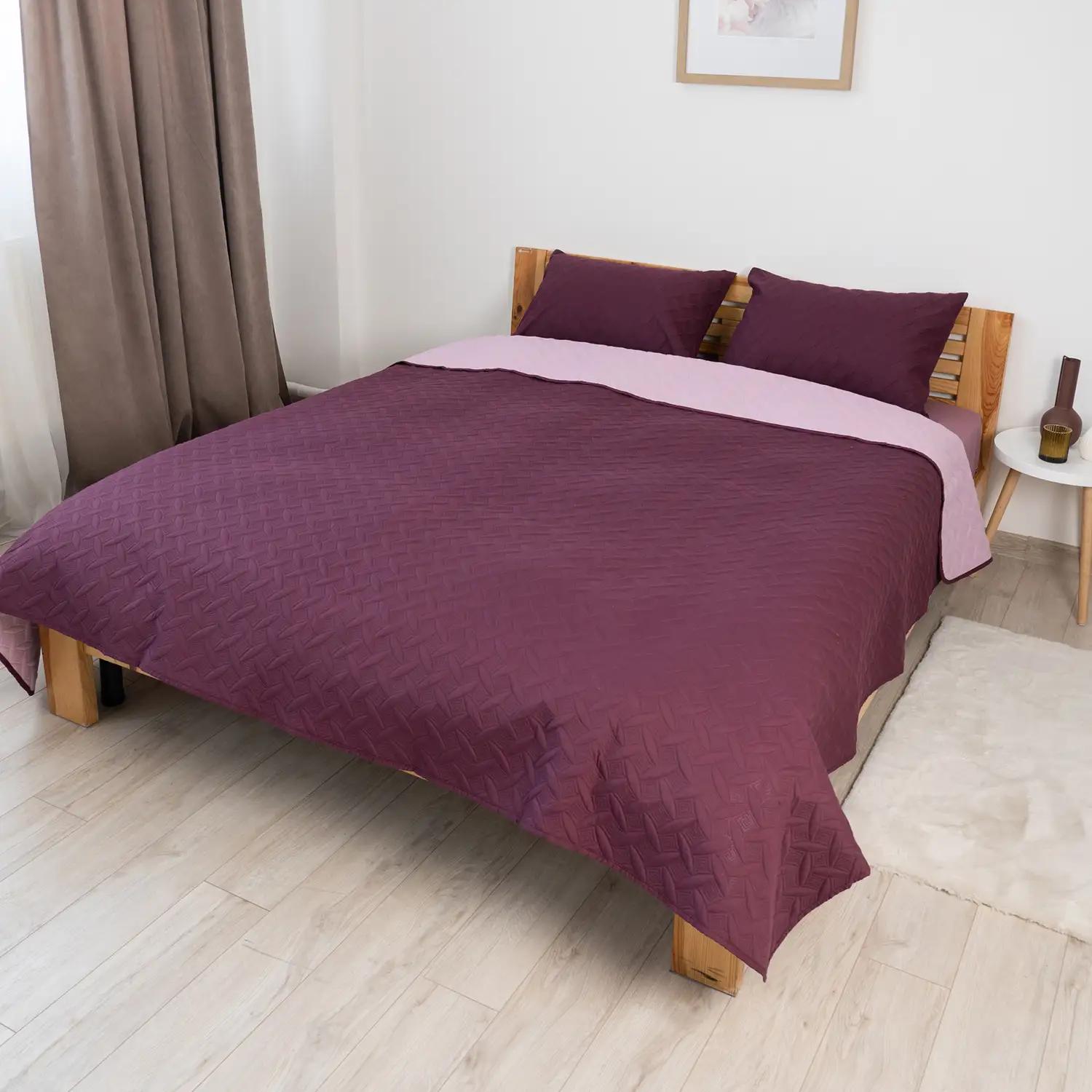 Покрывало ТЕП "VINTAGE" 1 наволочка 50*70 см Бордовое/Винтаж Покрывало ТЕП "VINTAGE" 1 наволочка 50*70 см Бордовое/Винтаж