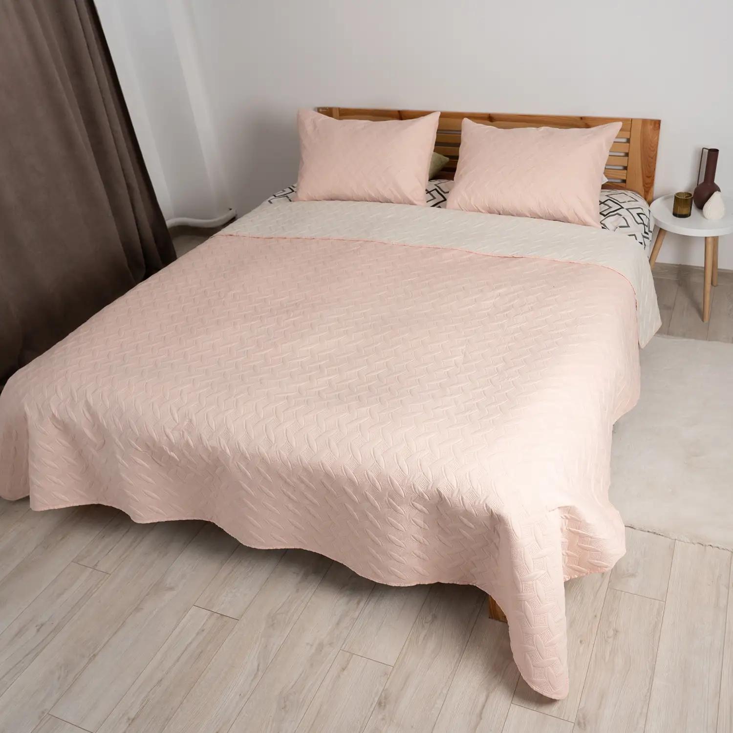 Покривало ТЕП "VINTAGE" 1 наволочка 50*70 см Пудрове/Вінтаж Покривало ТЕП "VINTAGE" 1 наволочка 50*70 см Пудрове/Вінтаж