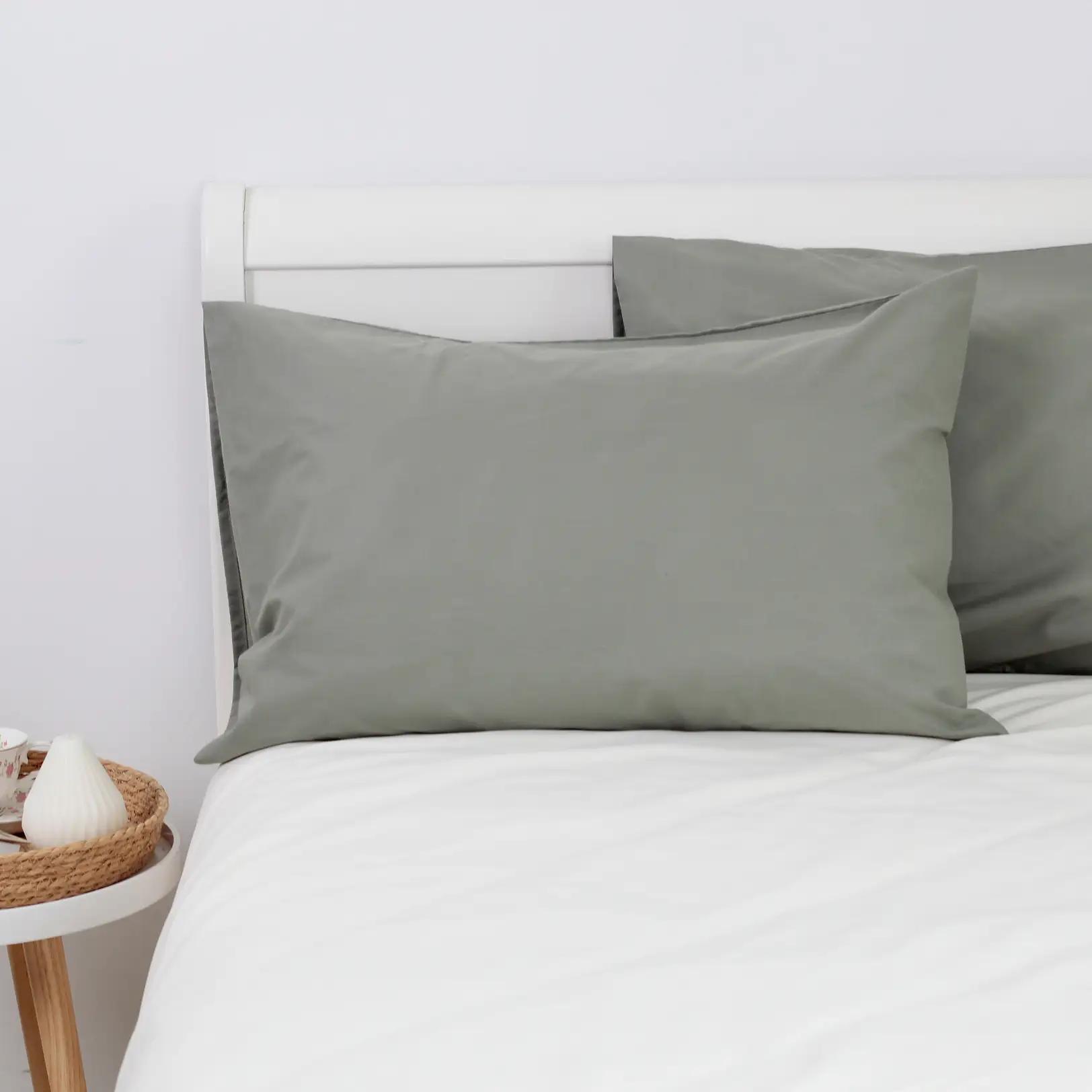 Комплект наволочок "ТЕП" скрутка Green-Gray, 50x70 Комплект наволочок "ТЕП" скрутка Green-Gray, 50x70