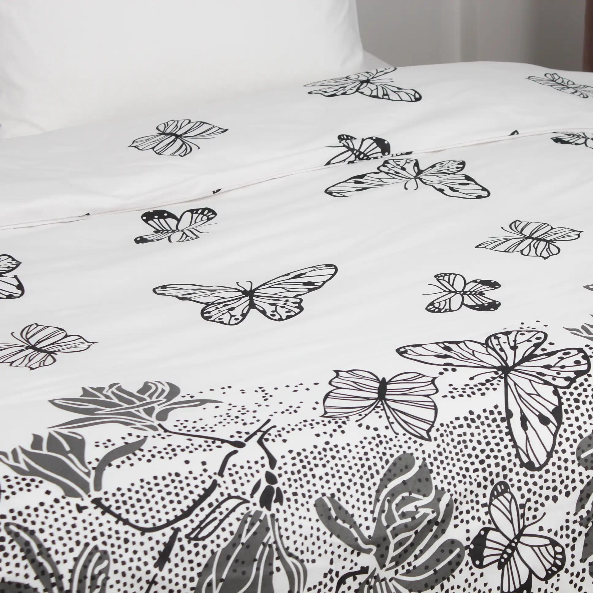 Пододеяльник ТЕП Black Butterfly FR (эко), 150х215 - Фото 2 Пододеяльник ТЕП Black Butterfly FR (эко), 150х215 - Фото 2