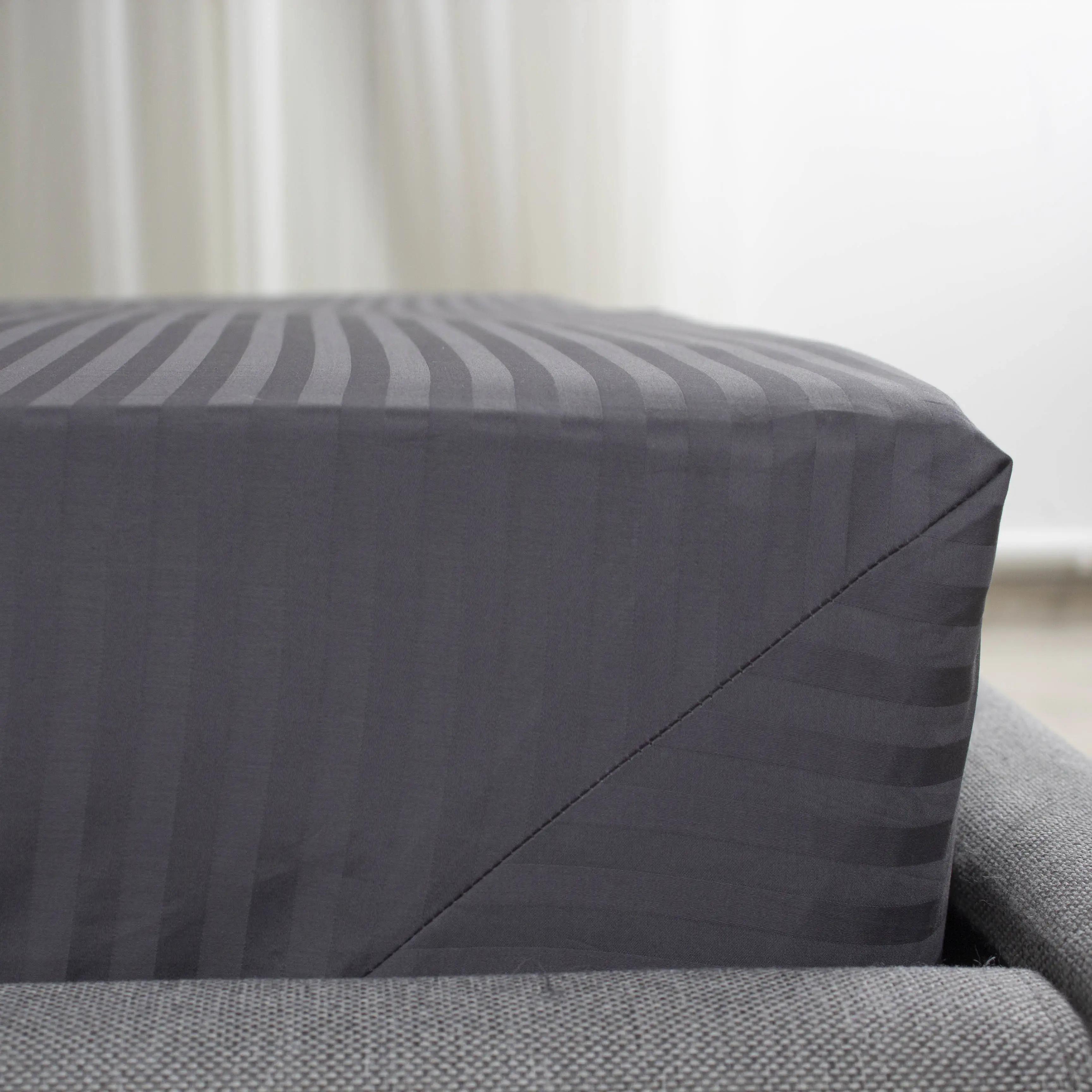 Простыня «ТЕП» с резинкой сатин Graphite, 160x200 - Фото 4 Простыня «ТЕП» с резинкой сатин Graphite, 160x200 - Фото 4