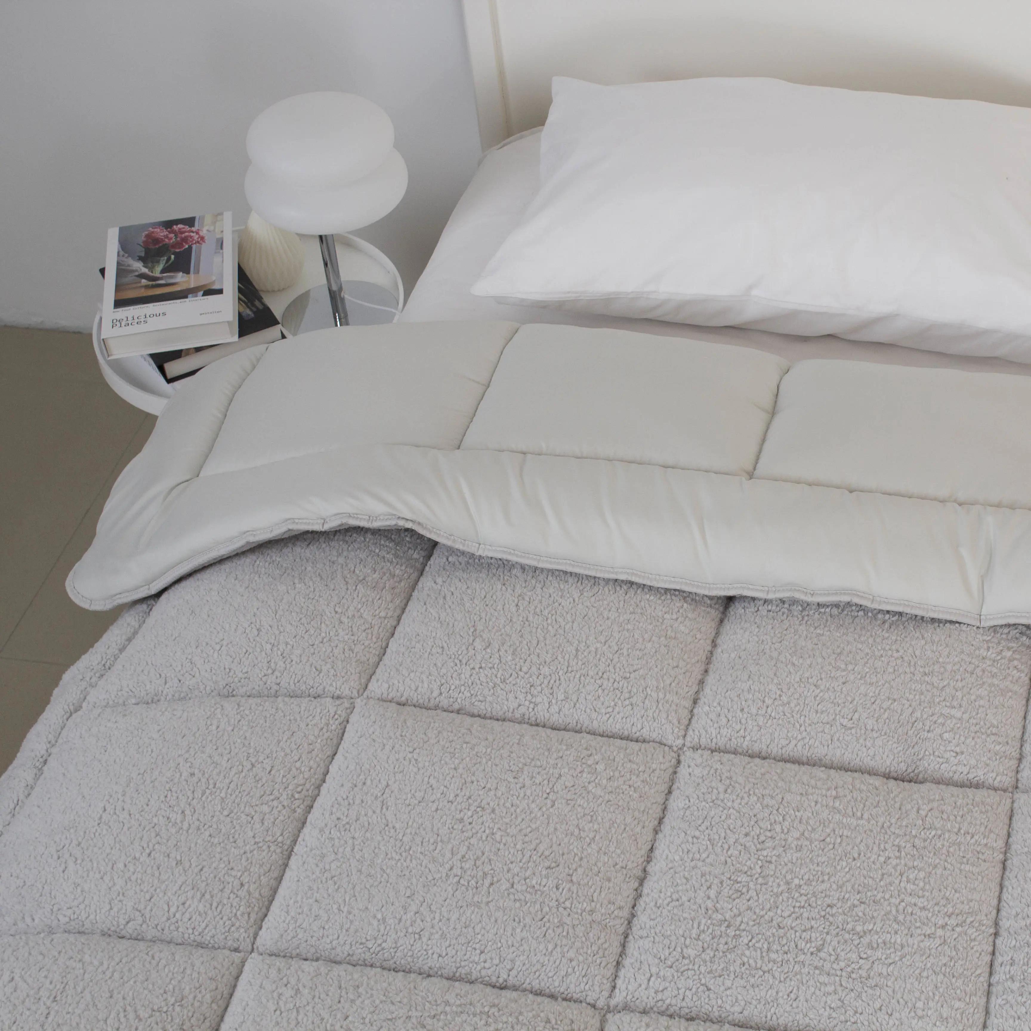 Blanket "TEDDY" Light grey, 150x210 - Photo 6 Blanket "TEDDY" Light grey, 150x210 - Photo 6