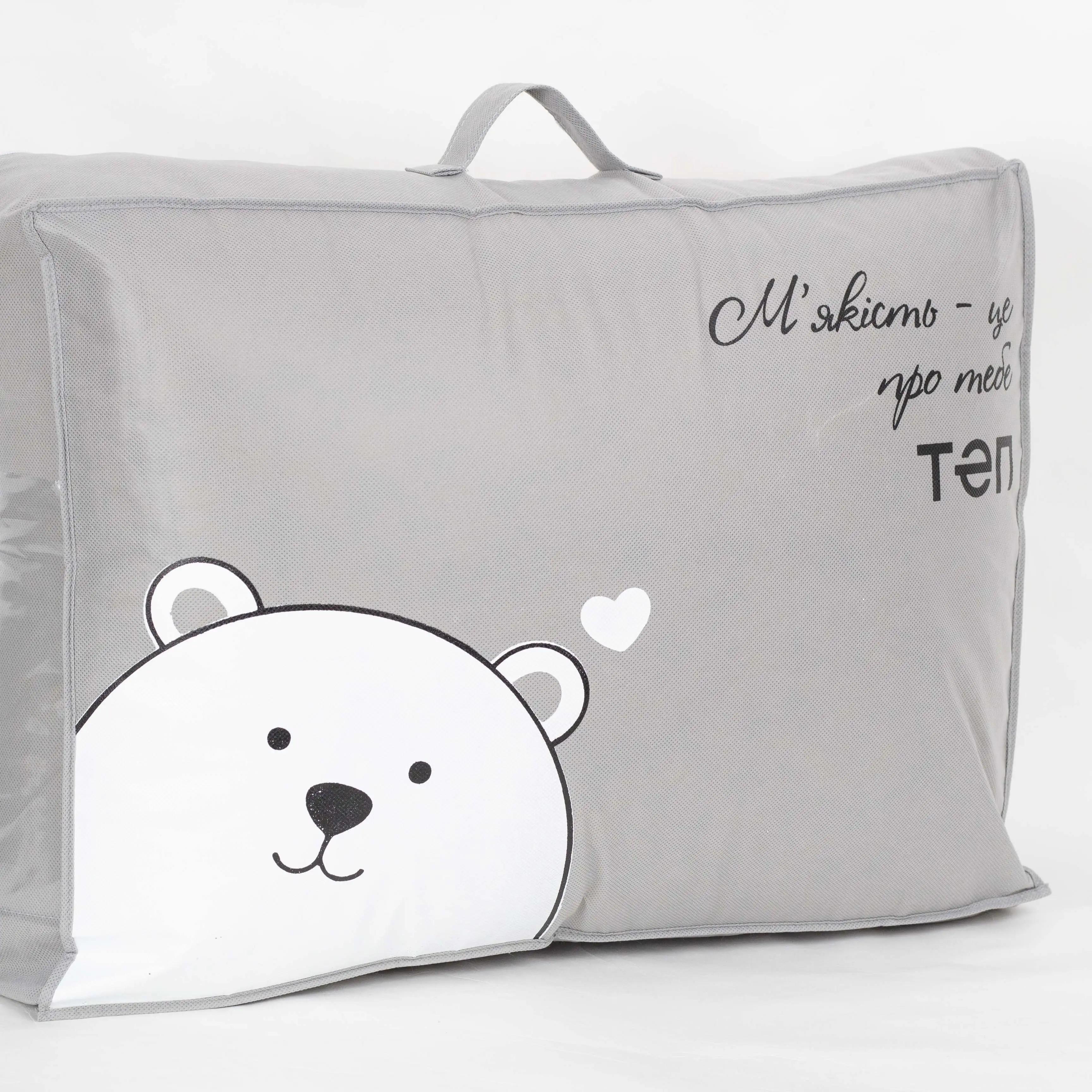 Blanket "TEDDY" Light grey, 150x210 - Photo 7 Blanket "TEDDY" Light grey, 150x210 - Photo 7