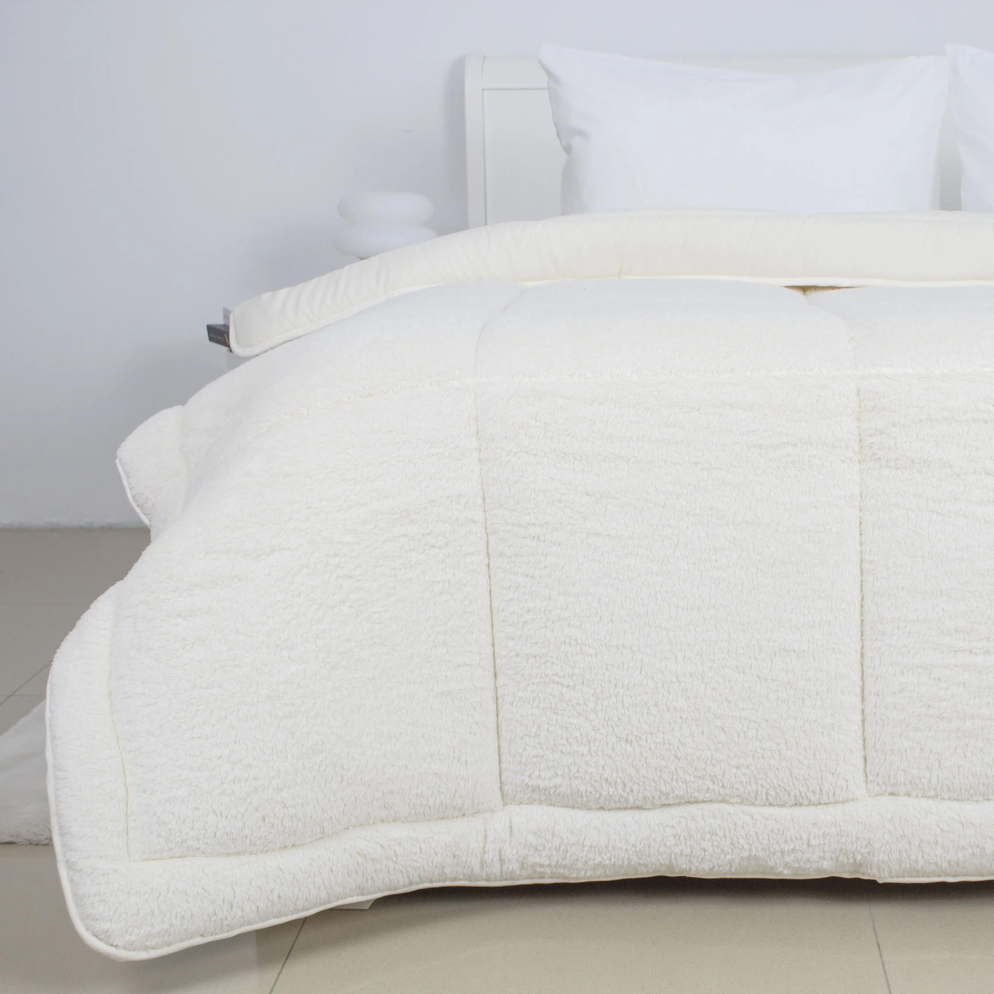 Blanket "TEDDY" Milky, 150x210 - Photo 2 Blanket "TEDDY" Milky, 150x210 - Photo 2