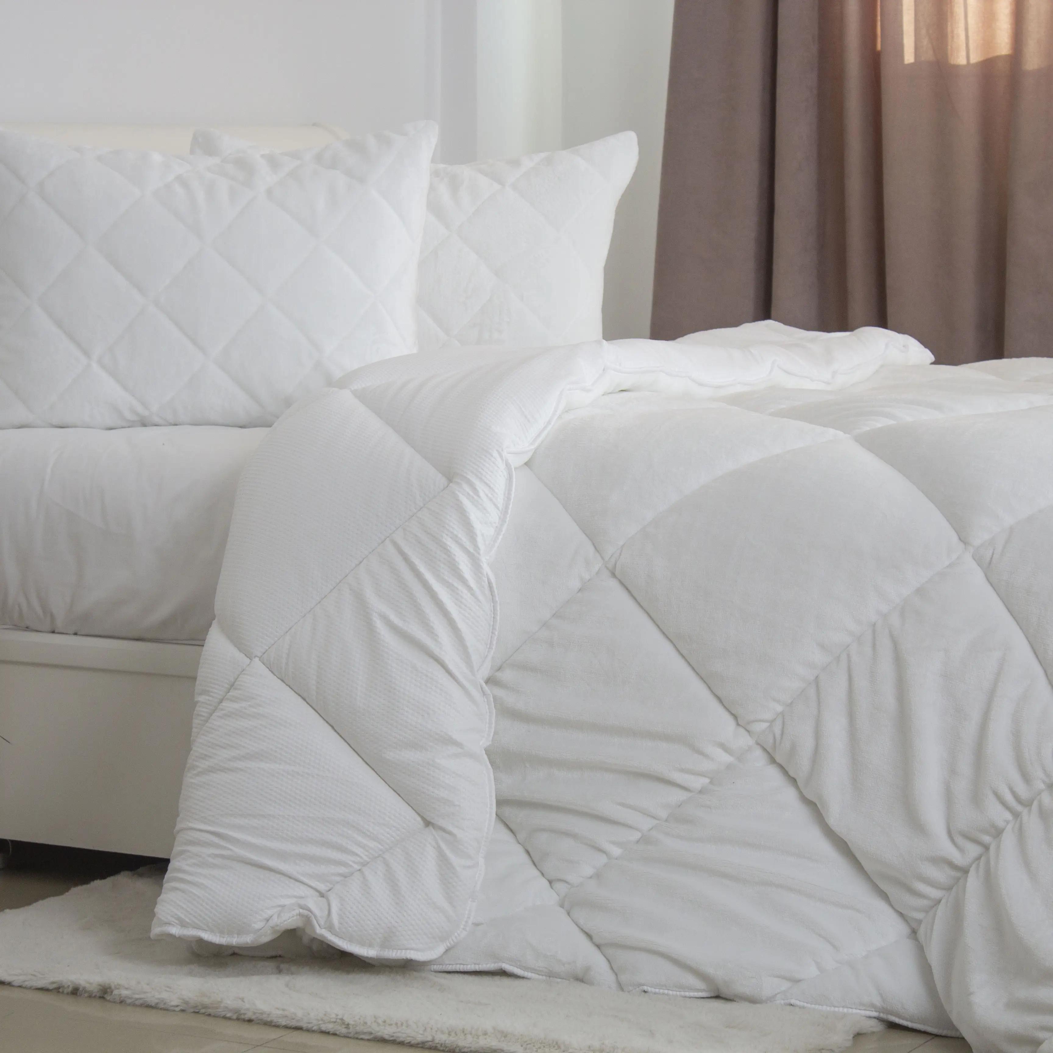 Blanket "WHITE TEDDY", 150x210 - Photo 3 Blanket "WHITE TEDDY", 150x210 - Photo 3