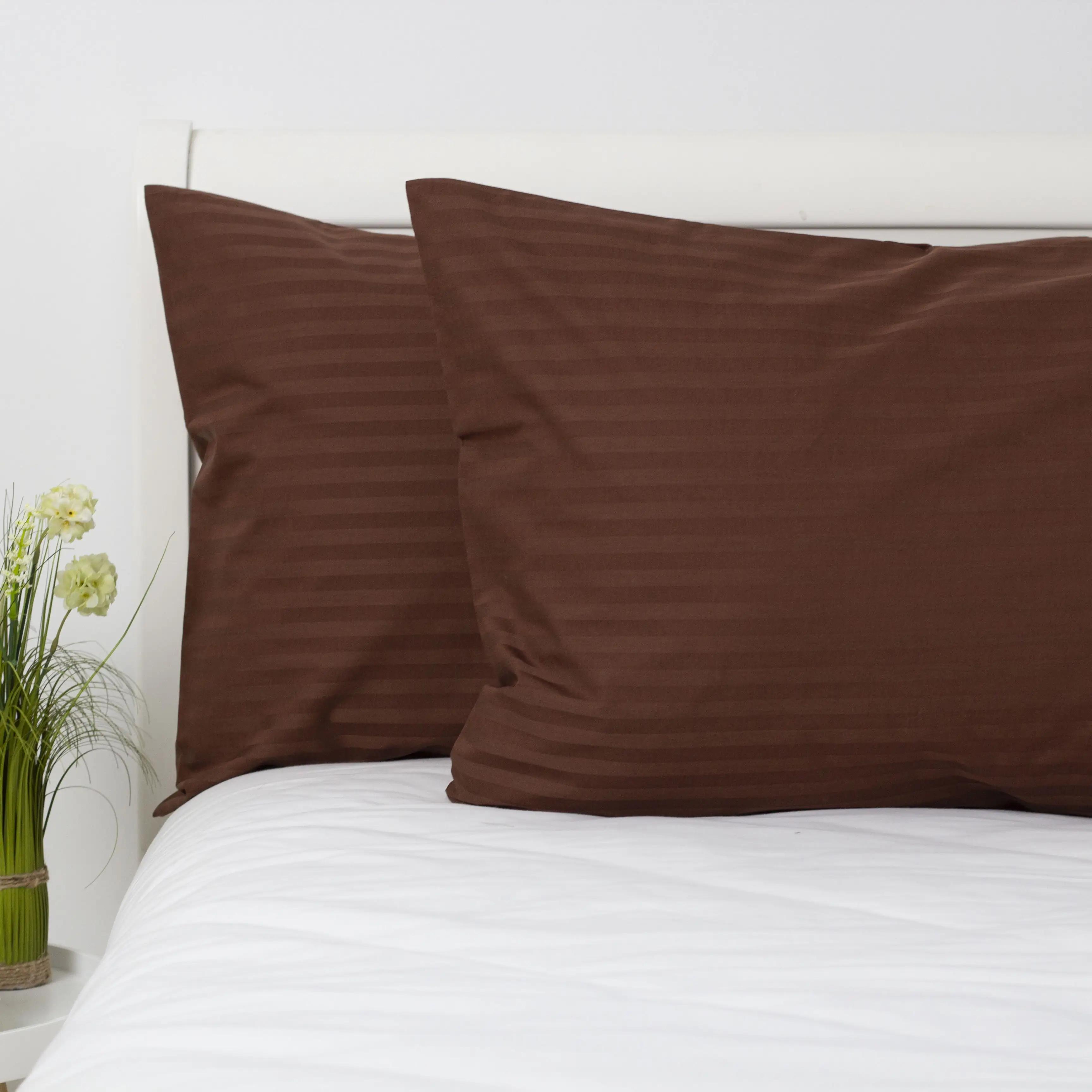 Set of pillowcases TEP satin Chocolate eco, 50x70 - Photo 2 Set of pillowcases TEP satin Chocolate eco, 50x70 - Photo 2