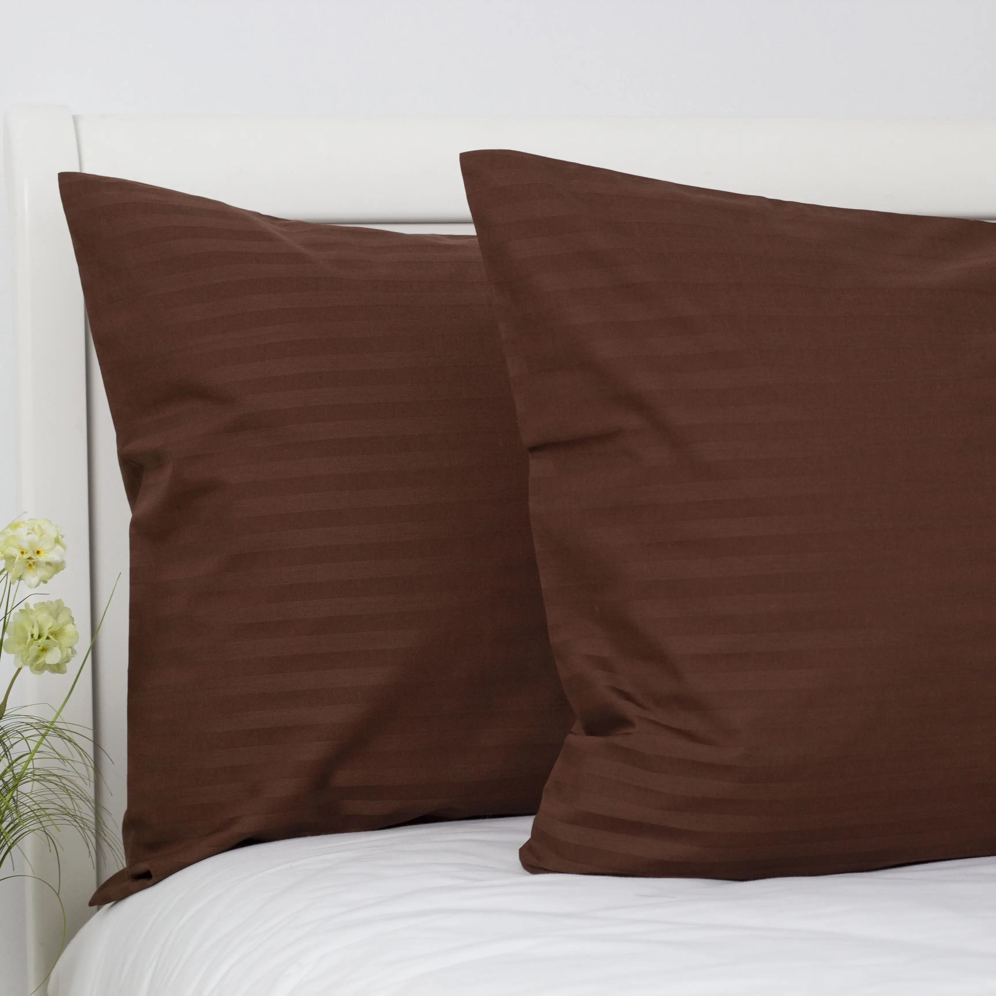 Set of pillowcases TEP satin Chocolate eco, 50x70 - Photo 4 Set of pillowcases TEP satin Chocolate eco, 50x70 - Photo 4