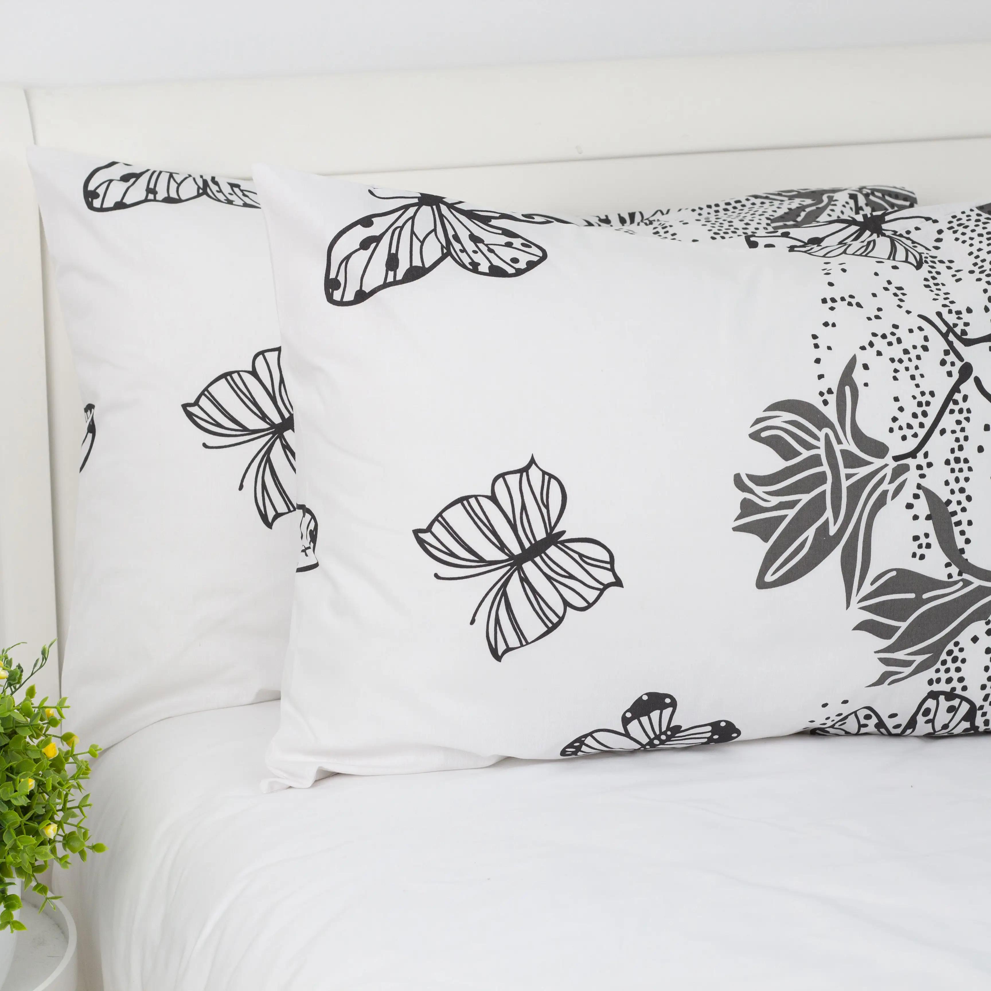 Комплект наволочек ТЕП Black Butterfly FR, 70x70 - Фото 2 Комплект наволочек ТЕП Black Butterfly FR, 70x70 - Фото 2