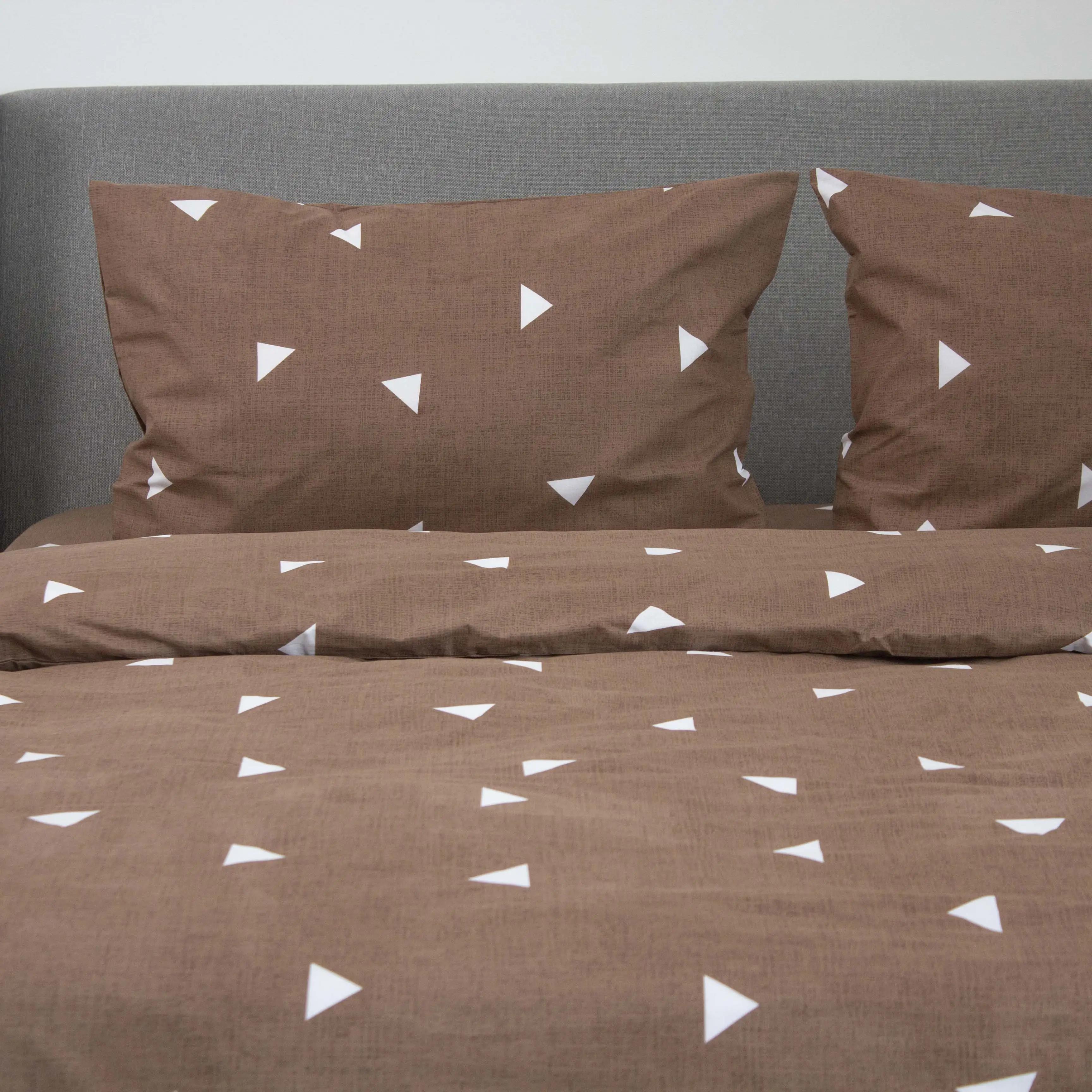 Bedding Set "TEP" Choco Triangles, two-bedroom - Photo 2 Bedding Set "TEP" Choco Triangles, two-bedroom - Photo 2