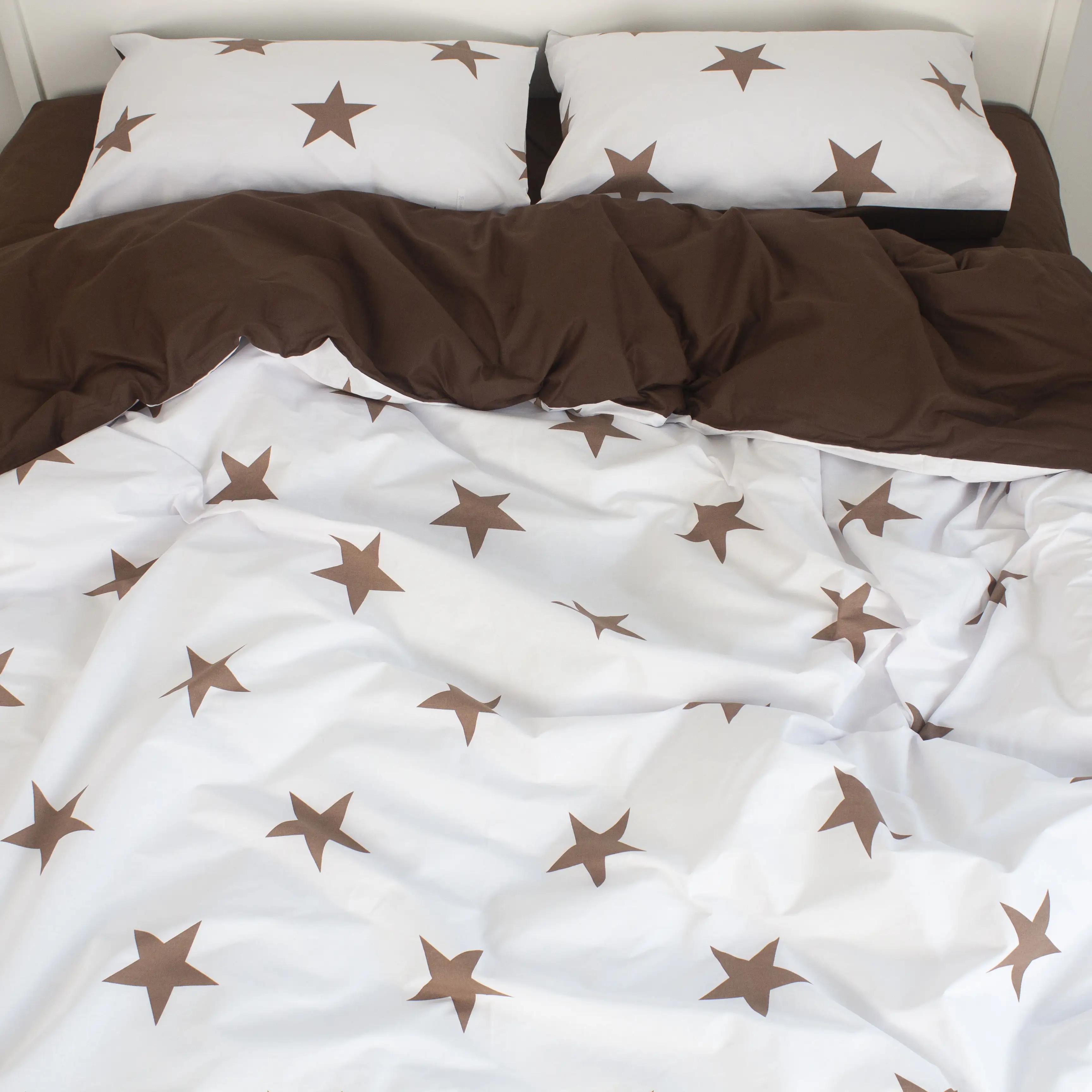 Комплект постільної білизни ТЕП "Happy Sleep" Chocolate Stars, двоспальна - Фото 2 Комплект постільної білизни ТЕП "Happy Sleep" Chocolate Stars, двоспальна - Фото 2
