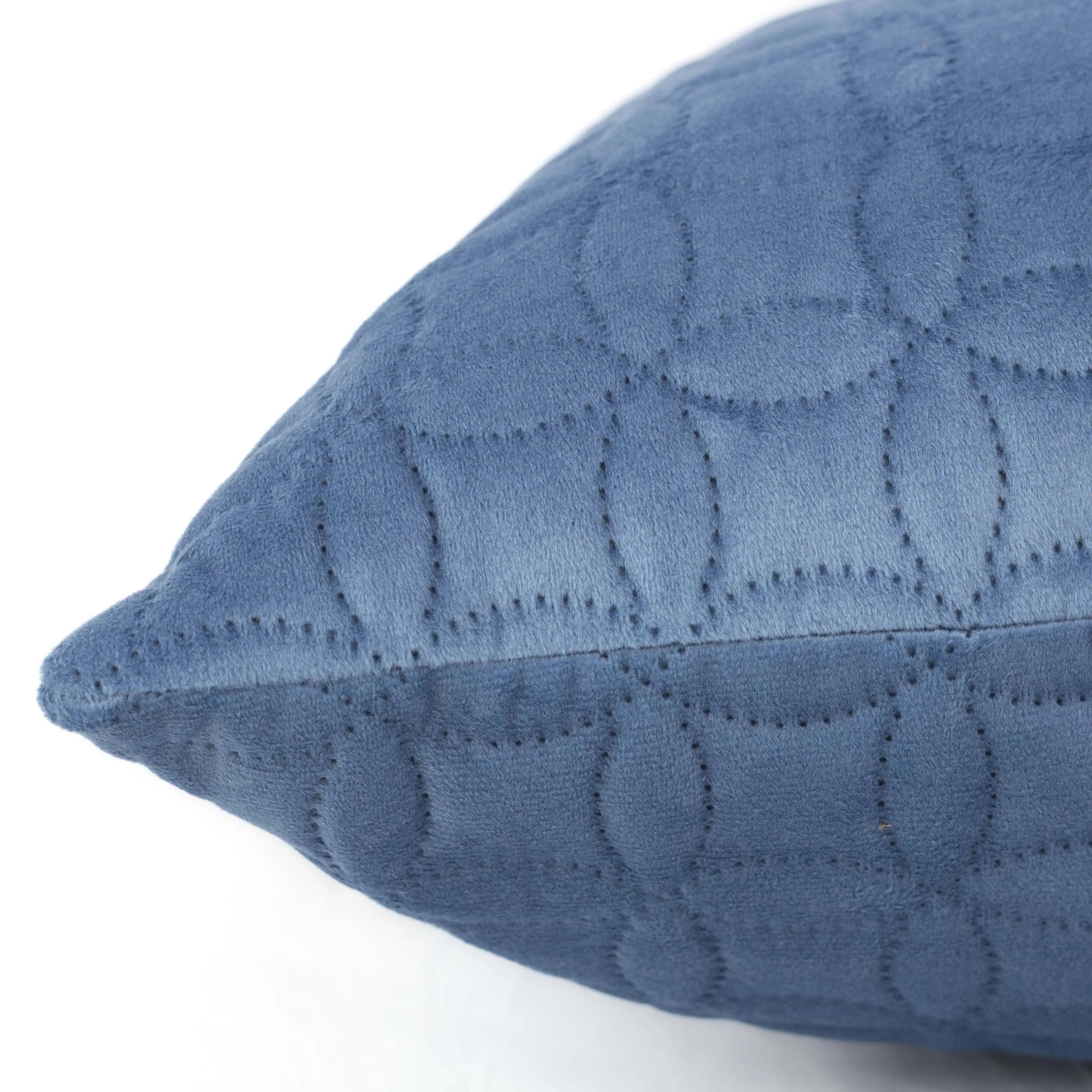 Наволочка декоративна ТЕП "VELOUR" 45*45 см з замком Синій/Мозаїка, 45x45 - Фото 4 Наволочка декоративна ТЕП "VELOUR" 45*45 см з замком Синій/Мозаїка, 45x45 - Фото 4