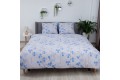 Комплект постельного белья ТЕП "Soft dreams" Blue Flowers, 70x70 семейный - Фото 2