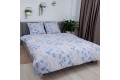 Комплект постельного белья ТЕП "Soft dreams" Blue Flowers, 70x70 семейный - Фото 4
