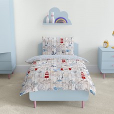 Комплект постельного белья ТЕП "Soft dreams" Морской круиз, 50x70 подростковый