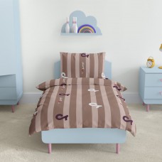 Комплект постельного белья ТЕП "Soft dreams" Тренды (коричневый), 50x70 подростковый