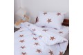 Комплект постельного белья ТЕП "Soft dreams" Звезды (какао), 50x70 подростковый - Фото8