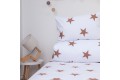 Комплект постельного белья ТЕП "Soft dreams" Звезды (какао), 50x70 подростковый - Фото2