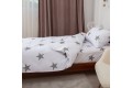 Комплект постільної білизни ТЕП "Soft dreams" Звезды (серые), 50x70 підлітковий - Фото12