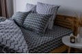 Комплект постельного белья "ТЕП" PEARL DREAM - GREY, 70X70 евро - Фото 8