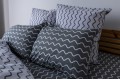 Комплект постельного белья "ТЕП" PEARL DREAM - GREY, 70X70 евро - Фото 4