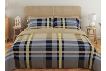 Комплект постельного белья ТЕП "Soft dreams" Scotland, 70x70 двуспальный