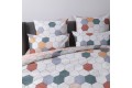Комплект постельного белья ТЕП "Happy Sleep" Красочные соты, 50x70 евро - Фото 8