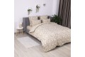 Комплект постельного белья ТЕП "Soft dreams" Beige and White, 70х70 евро - Фото 4