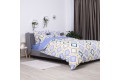 Комплект постельного белья ТЕП "Happy Sleep" Голубая дюна, 50x70 евро - Фото 12