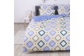 Комплект постельного белья ТЕП "Happy Sleep" Голубая дюна, 50x70 евро - Фото 16