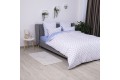 Комплект постельного белья ТЕП "Happy Sleep" Light Blue Dots, 50x70 евро - Фото 4