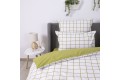 Комплект постельного белья "ТЕП" Olive Check, 70x70 двуспальный - Фото 8