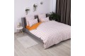 Комплект постельного белья ТЕП "Happy Sleep" TERRACOTTA Check, 50x70 евро - Фото 4