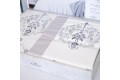 Комплект постельного белья "MARIBOR SATIN" Damask ekru grey, 50х70 евро - Фото 2