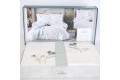 Комплект постельного белья "MARIBOR SATIN" Lapis ekru blue, 50х70 евро - Фото 2