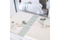 Комплект постельного белья "MARIBOR SATIN" Lapis ekru blue, 50х70 евро - Фото 4