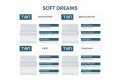 Комплект постельного белья ТЕП "Soft dreams" Flora, 70x70 евро - Фото 2