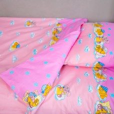 Комплект детского постельного белья "ТЕП" Мишка розовый