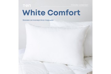 Подушка "WHITE COMFORT" 70*70 см (чохол не стьобаний)