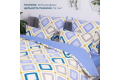 Комплект постельного белья ТЕП "Happy Sleep" Голубая дюна, 50x70 евро - Фото 4