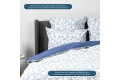 Комплект постільної білизни ТЕП "Happy Sleep" Blue Violet, 50x70 сімейний - Фото 2