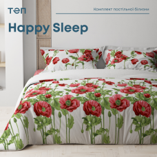 Комплект постельного белья ТЕП "Happy Sleep" Маковый букет, 50x70 евро