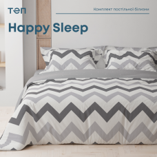 Комплект постільної білизни ТЕП "Happy Sleep" Зигзаг, 50x70 євро